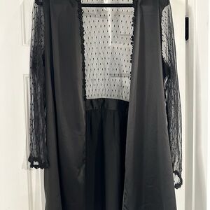 New Flora Nikrooz Black Women’s Robe